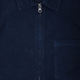 Zip Shacket Moleskin - Navy - Hugo Sthlm