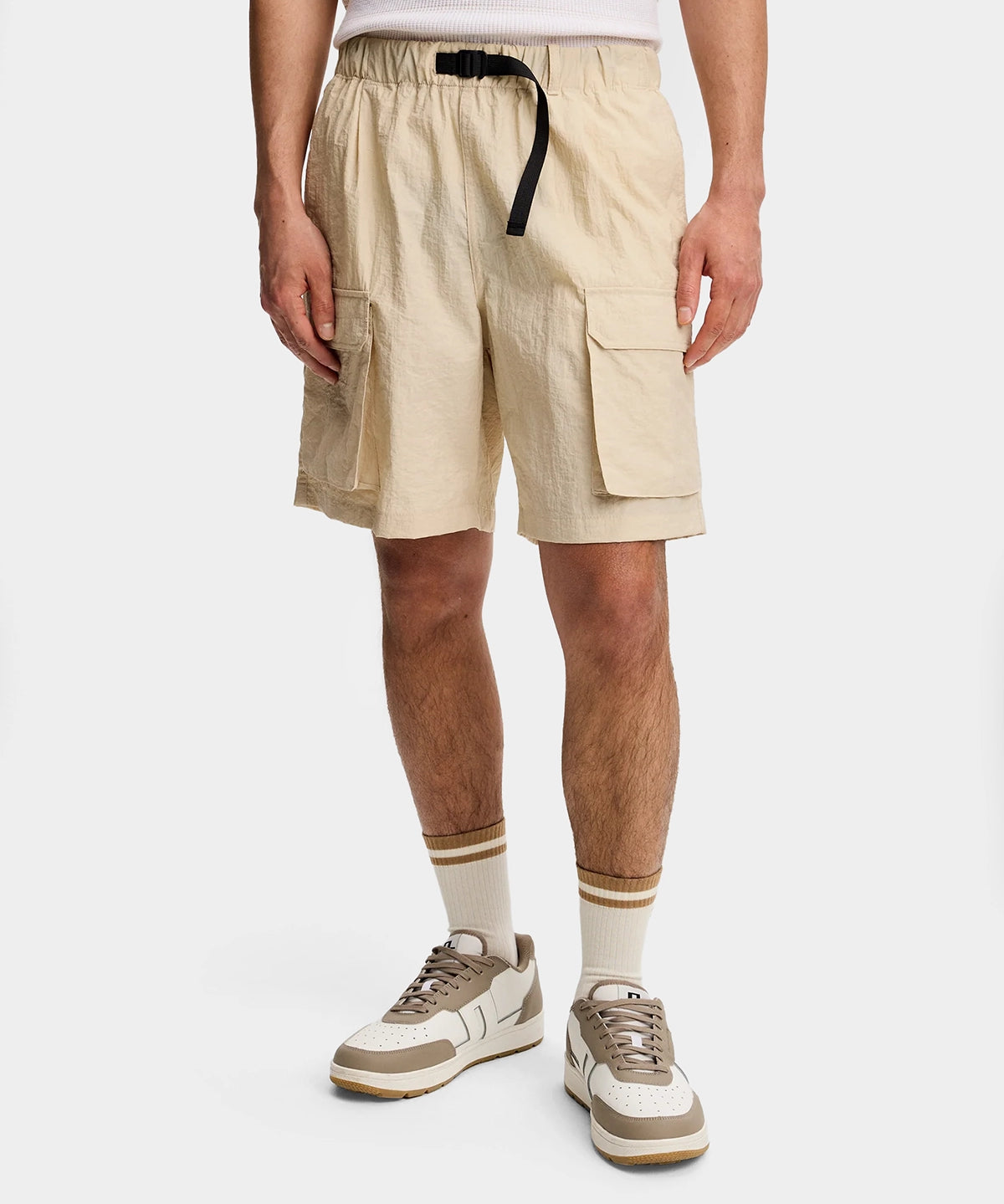 Bobbi Crinkle Shorts - Moonbeam - Hugo Sthlm