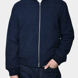 Bomber Jacket Wool/ Blend - Navy - Hugo Sthlm