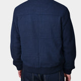 Bomber Jacket Wool/ Blend - Navy - Hugo Sthlm