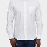Button Down American Oxford - White