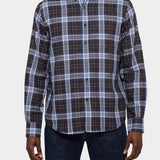 Button Down Cotton Flannel - Pale Blue - Hugo Sthlm