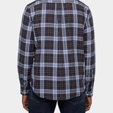 Button Down Cotton Flannel - Pale Blue - Hugo Sthlm