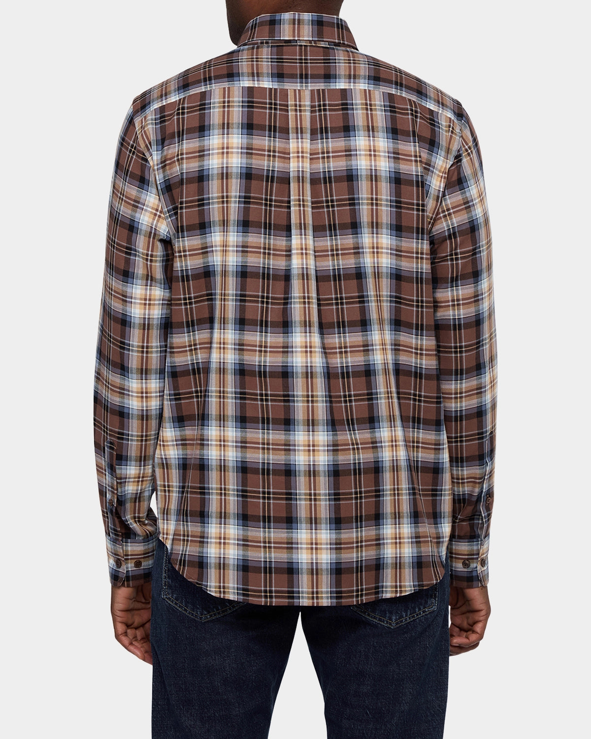 Button Down Cotton Flannel - Nutella - Hugo Sthlm