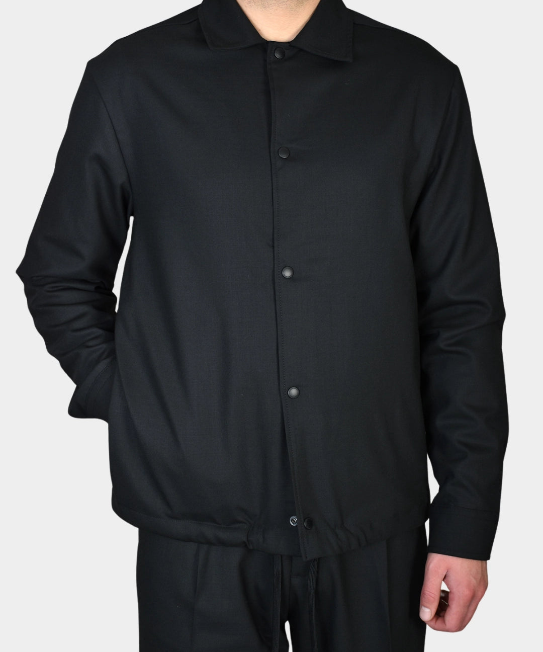 Celian Coach Overshirt - Black - Hugo Sthlm