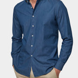 chambray shirt - Blue - Hugo Sthlm