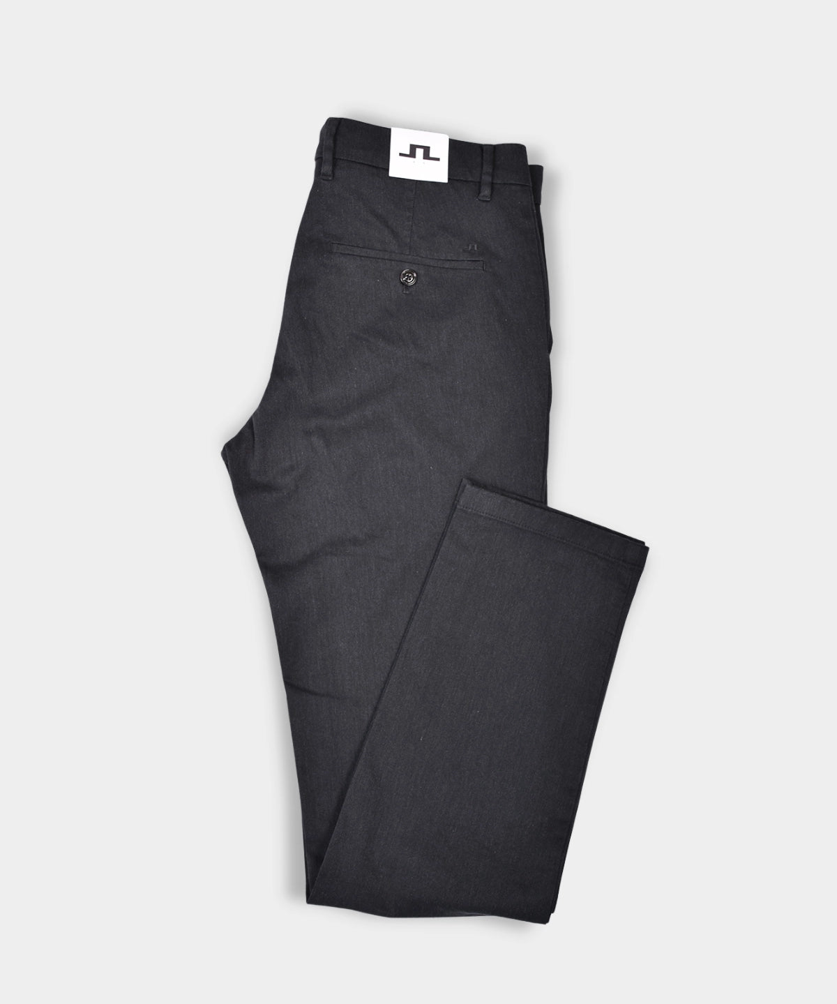 Ched Flannel Twill Pants - Dark Grey Melange - Hugo Sthlm
