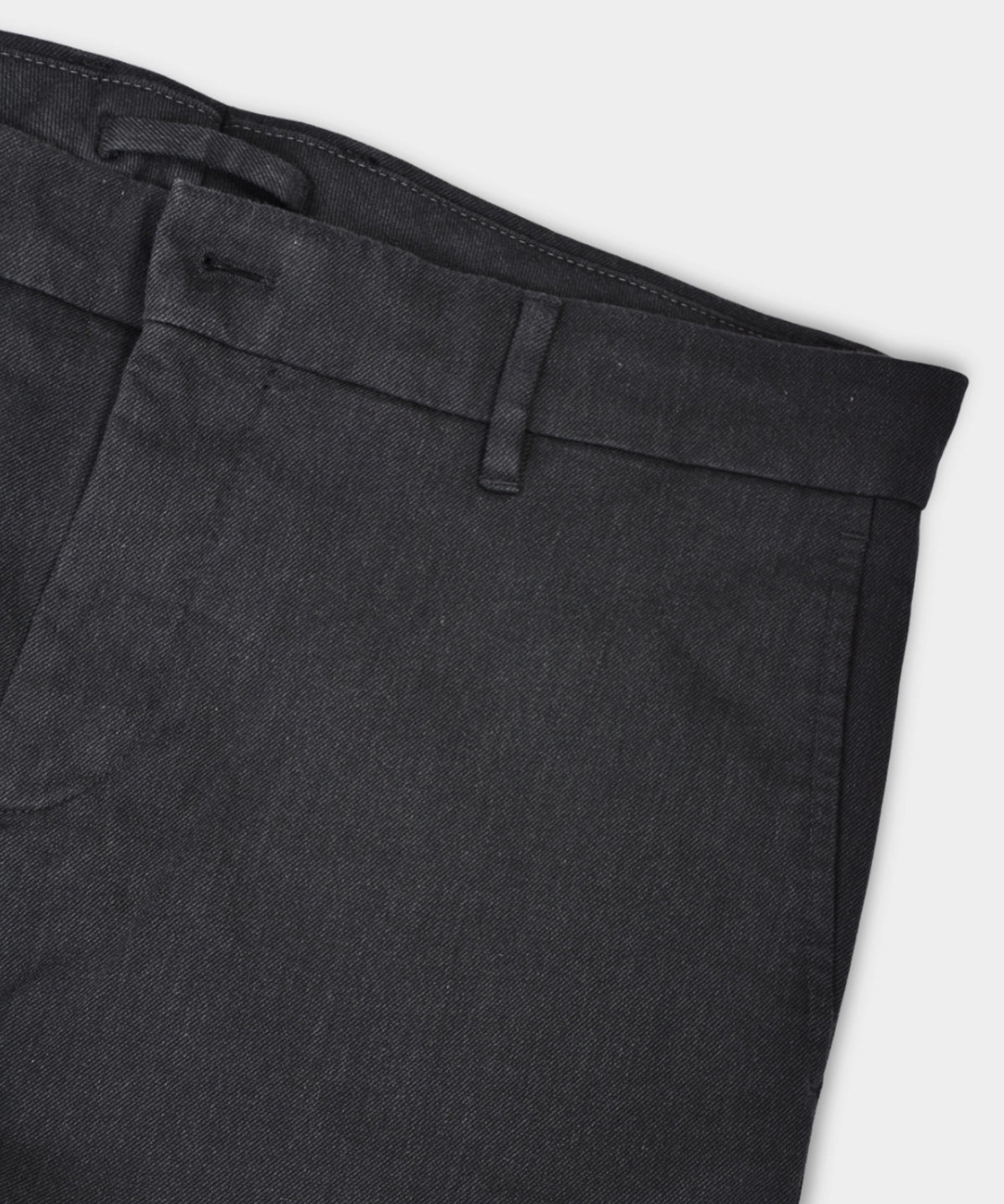 Ched Flannel Twill Pants - Dark Grey Melange - Hugo Sthlm
