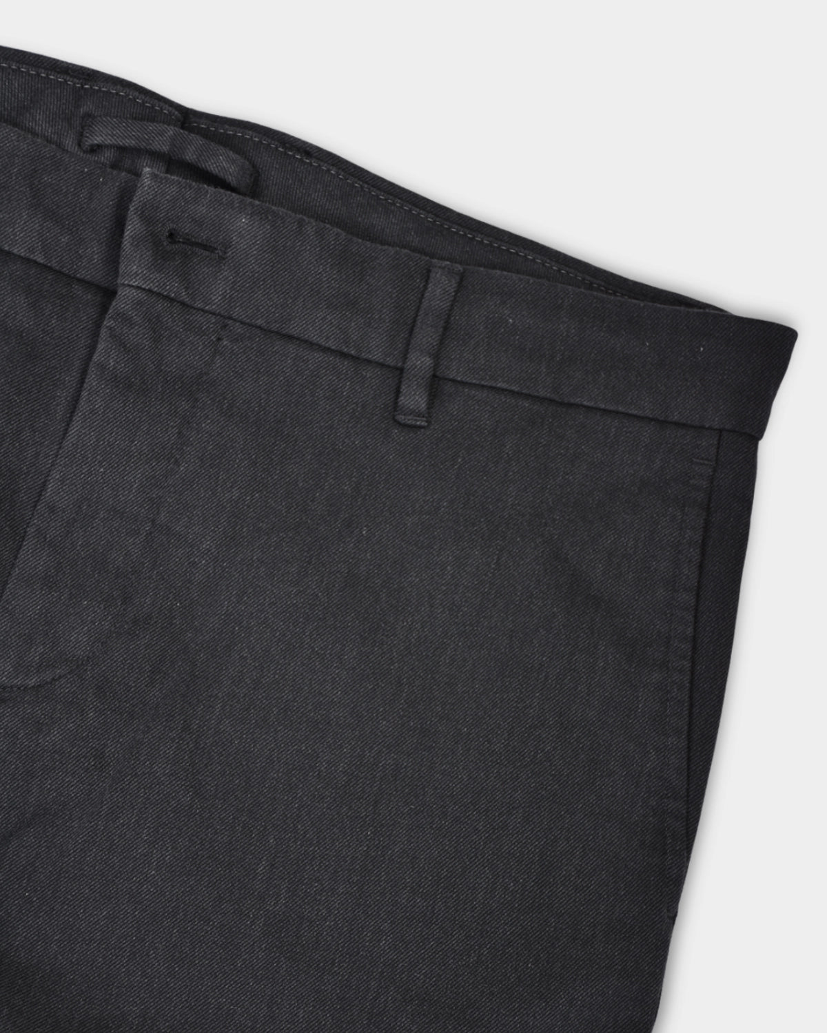 Ched Flannel Twill Pants - Dark Grey Melange - Hugo Sthlm