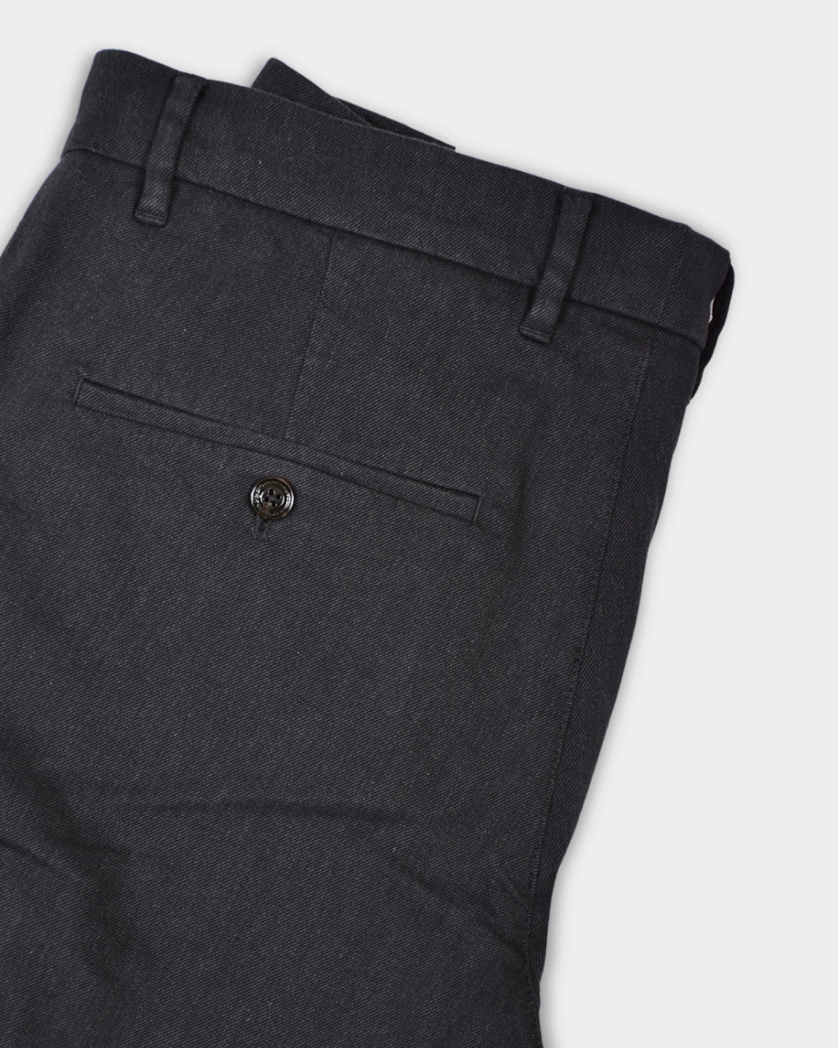 Ched Flannel Twill Pants - Dark Grey Melange - Hugo Sthlm