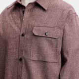 Coen Mouline Structure Shirt - Winetasting