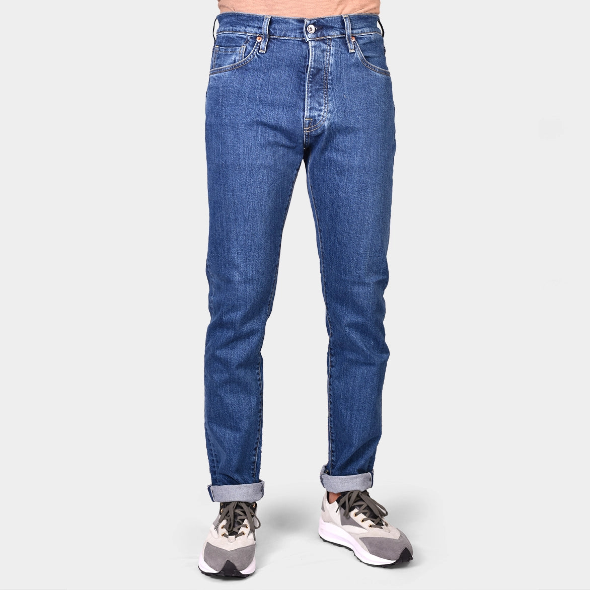 M7 Tapered Comfort indigo Selvedge - 6X Wash - Hugo Sthlm