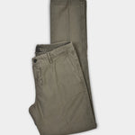 Cotton Slim Fit Trouser - Green - Hugo Sthlm