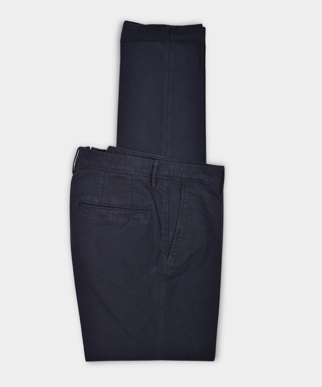 Cotton Slim Fit Trouser - Navy - Hugo Sthlm