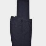 Cotton Slim Fit Trouser - Navy - Hugo Sthlm