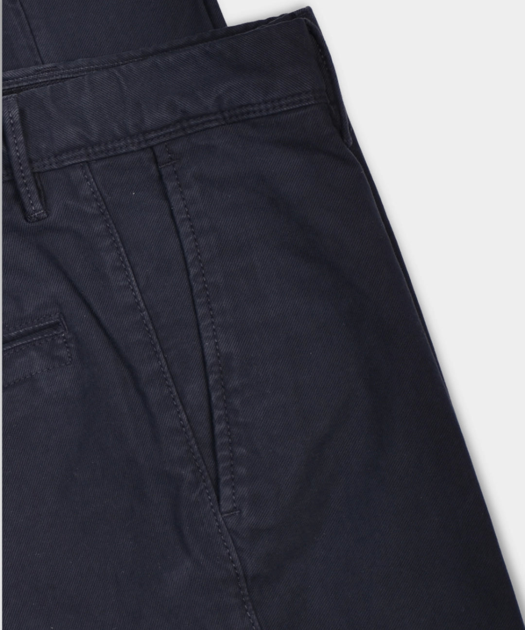 Cotton Slim Fit Trouser - Navy - Hugo Sthlm