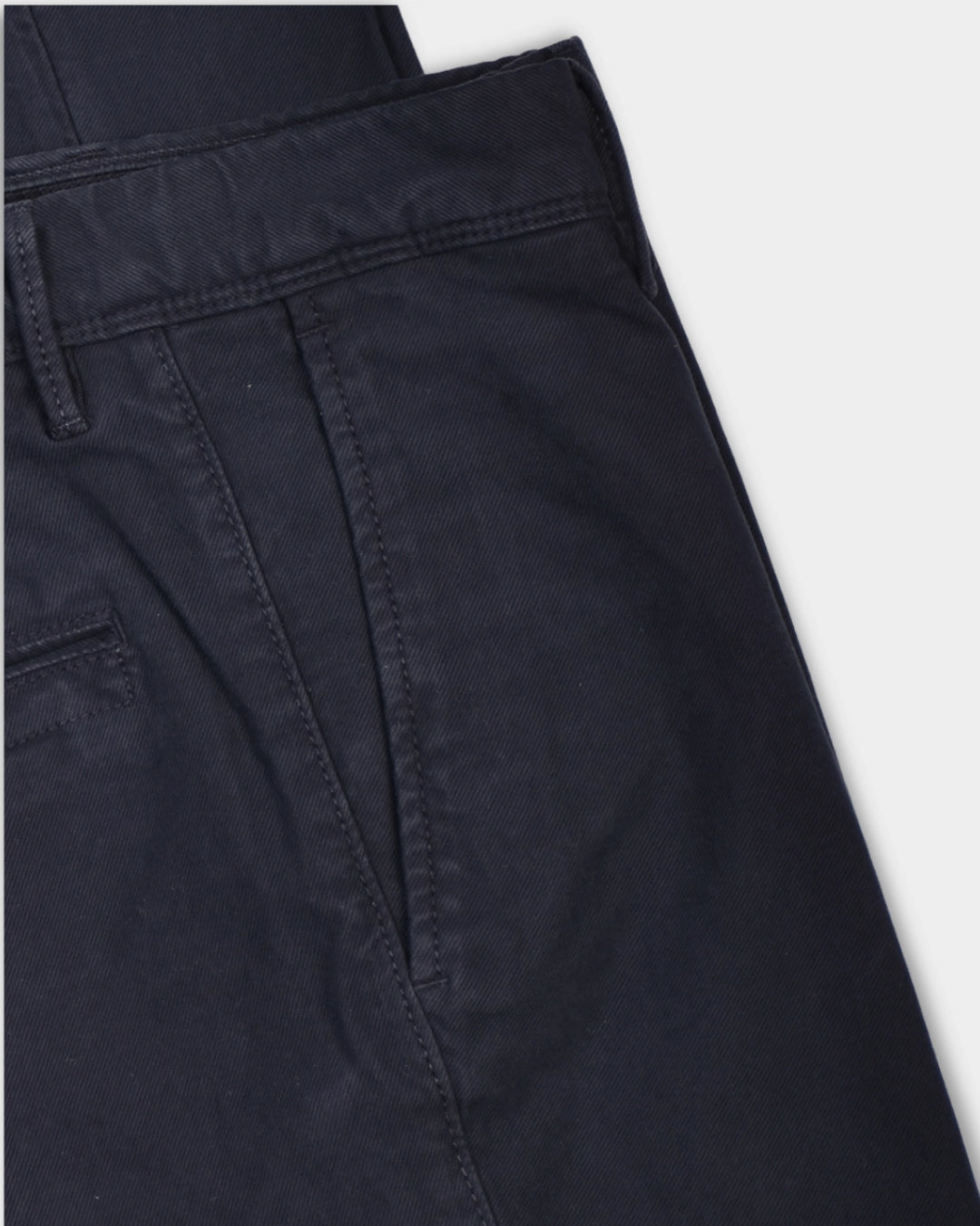 Cotton Slim Fit Trouser - Navy - Hugo Sthlm