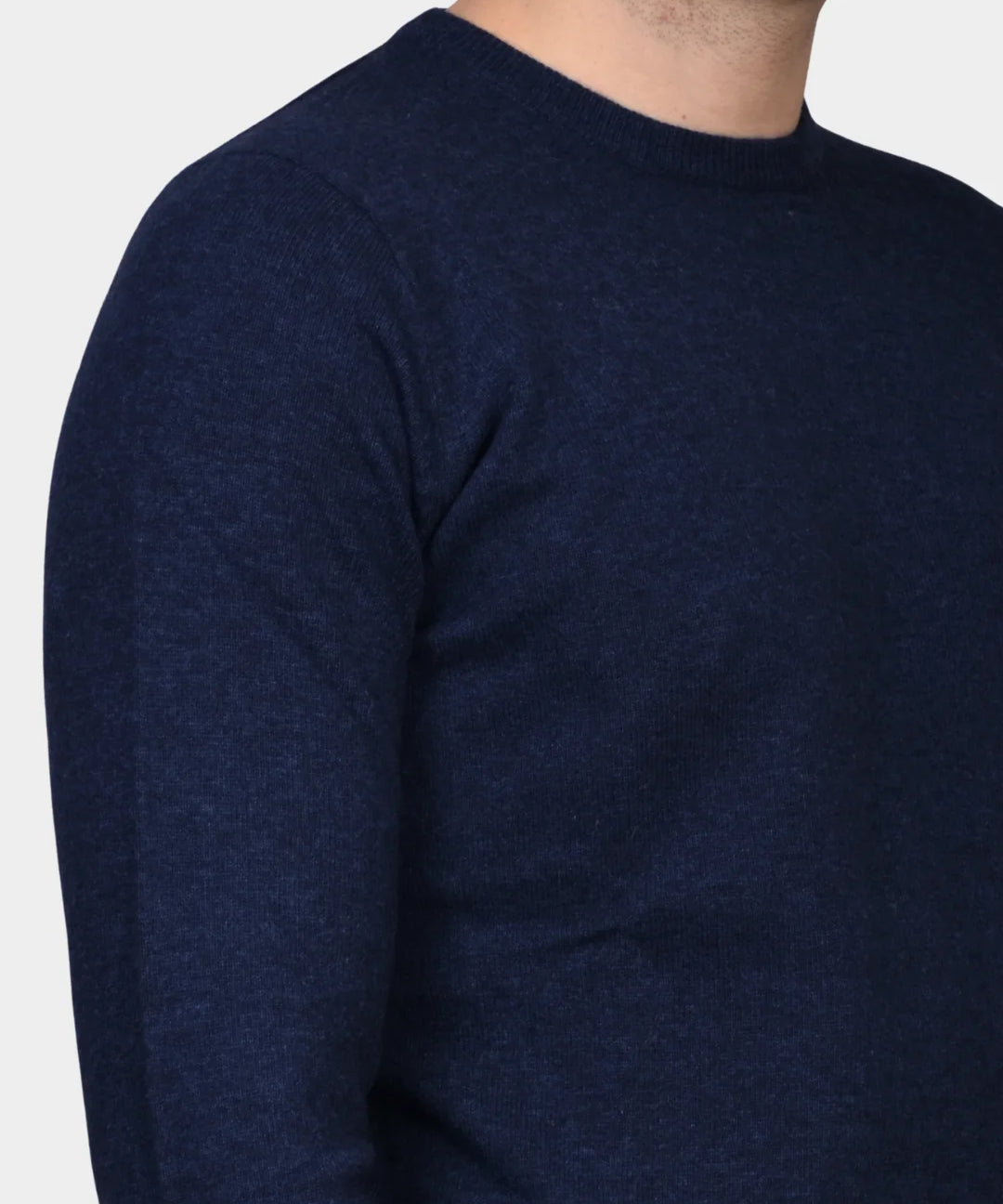 Crewneck 12 GG Cash Blend - Blue - Hugo Sthlm