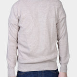 Crewneck 12 GG Lambswool - Sand - Hugo Sthlm