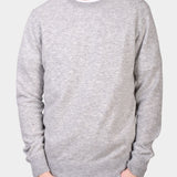 Crewneck 12 GG Lambswool - Grey - Hugo Sthlm