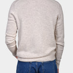 Crew Neck 70/30 Wool/Cashmere - Beige - Hugo Sthlm