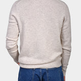 Crew Neck 70/30 Wool/Cashmere - Beige - Hugo Sthlm