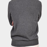 Crew Neck 70/30 Wool/Cashmere - Grey - Hugo Sthlm