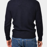 Crewneck Cashmere Blend - Navy - Hugo Sthlm