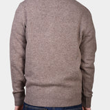 Crewneck Lambswool 7 GG - Brown - Hugo Sthlm
