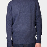Crewneck Lambswool 7 GG - Denim - Hugo Sthlm