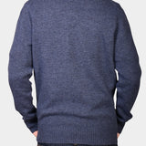Crewneck Lambswool 7 GG - Denim - Hugo Sthlm