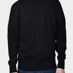 Crewneck Lambswool 7 GG - Black - Hugo Sthlm