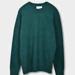 Crewneck Lambswool 7 GG - Green - Hugo Sthlm