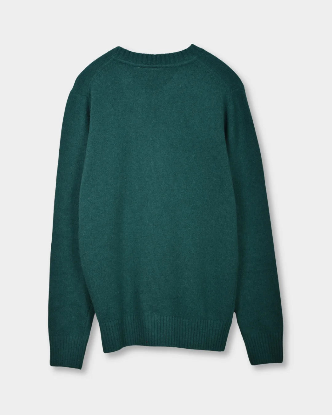 Crewneck Lambswool 7 GG - Green - Hugo Sthlm