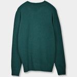 Crewneck Lambswool 7 GG - Green - Hugo Sthlm