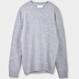 Crewneck Lambswool 7 GG - Grey - Hugo Sthlm