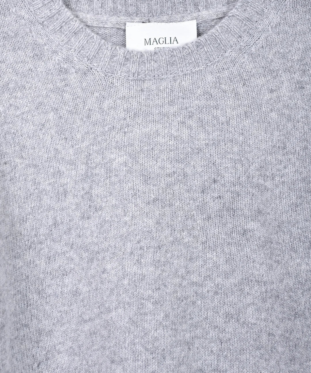 Crewneck Lambswool 7 GG - Grey - Hugo Sthlm