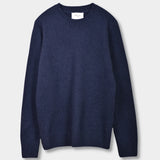 Crewneck Lambswool 7 GG - Navy - Hugo Sthlm