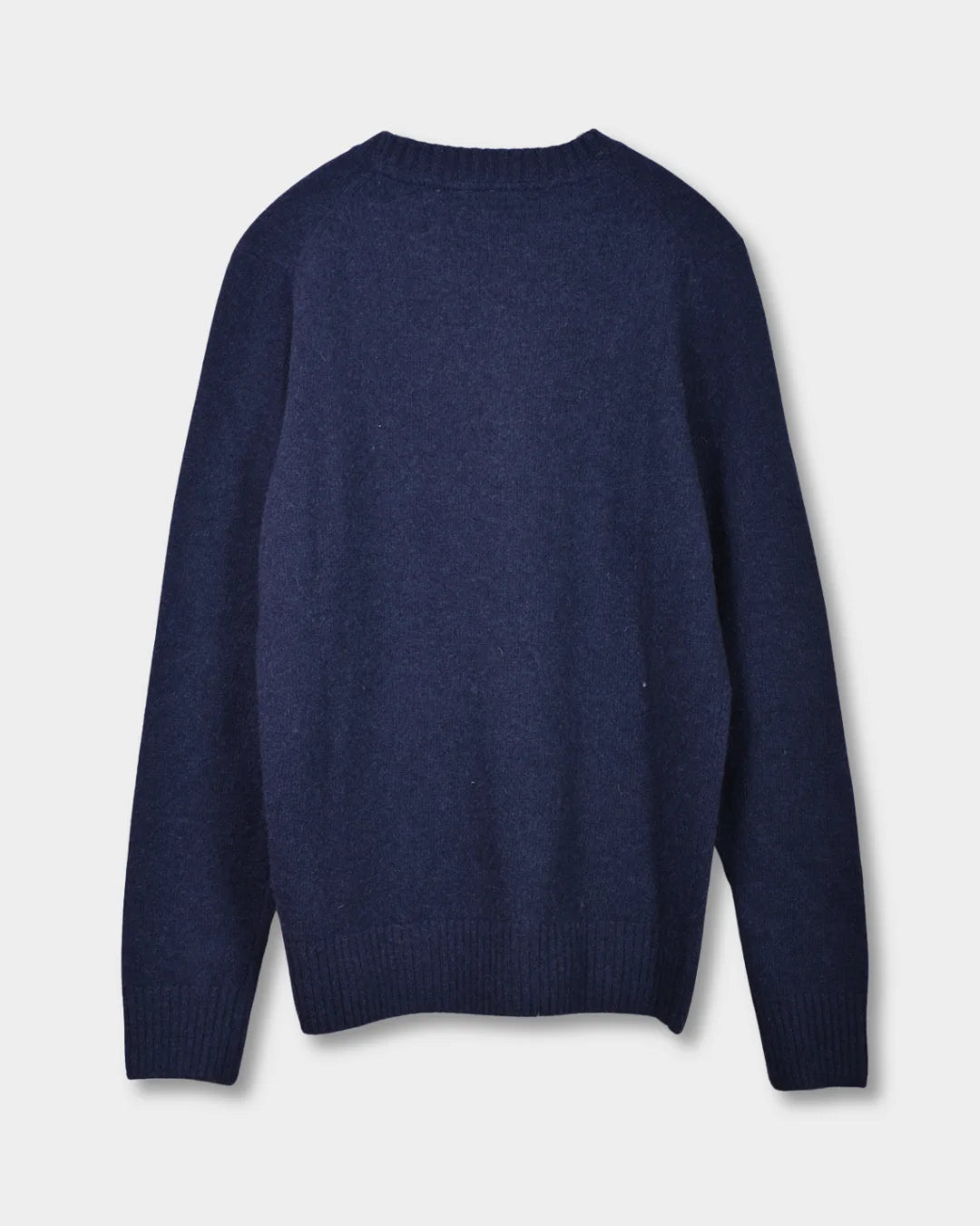 Crewneck Lambswool 7 GG - Navy - Hugo Sthlm