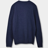 Crewneck Lambswool 7 GG - Navy - Hugo Sthlm