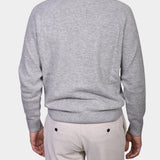 Crewneck Raglan Contrast 80/20 - L Grey