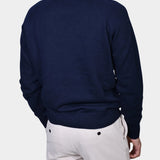 Crewneck Raglan Contrast 80/20 - Navy