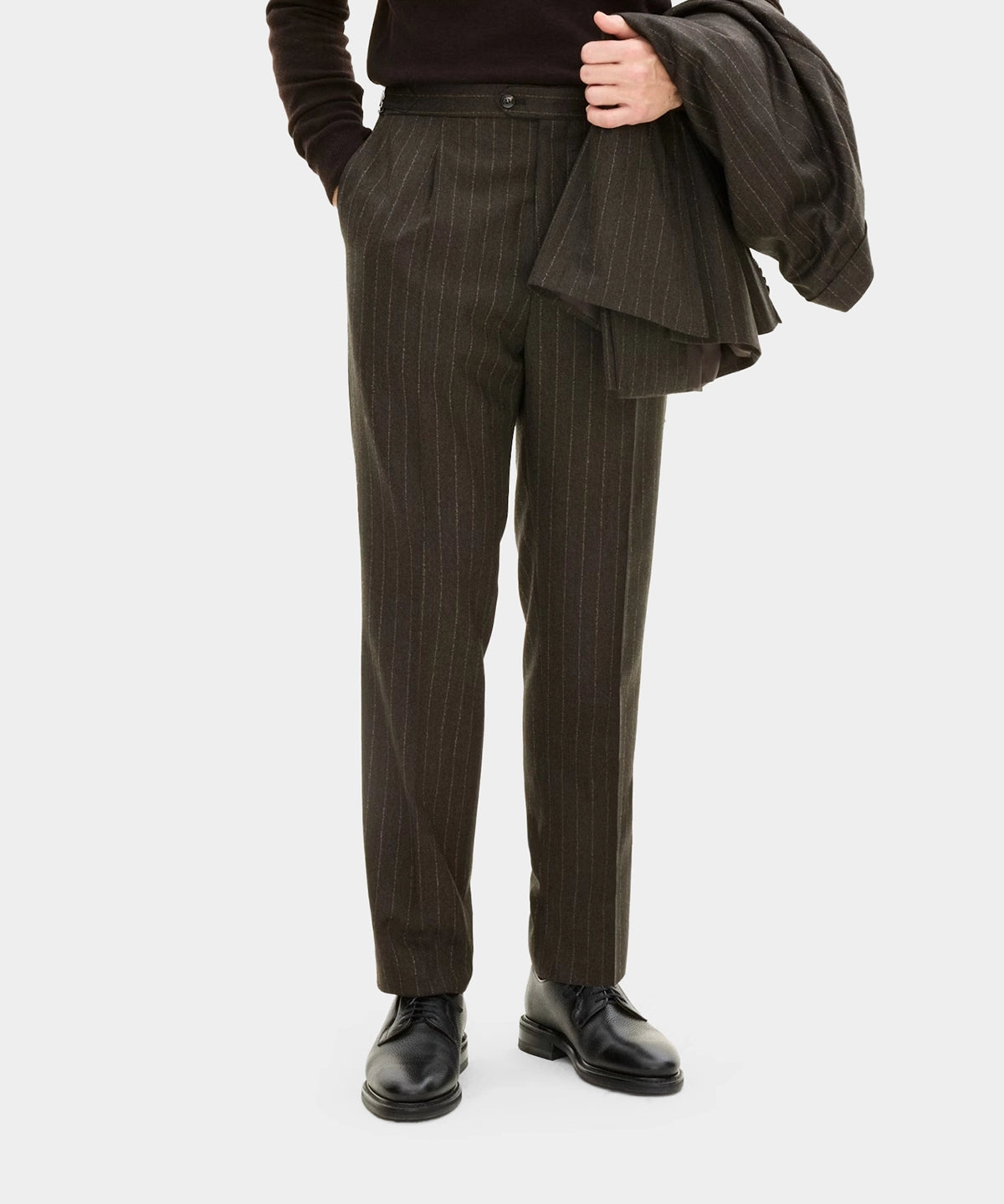 Delon Side Adjuster Evo Trousers - Slate Brown - Hugo Sthlm