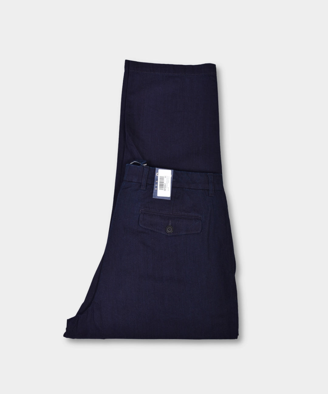 Double Pleated Trouser - Rinsed - Hugo Sthlm