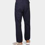 Double Pleated Trouser Structure - Navy - Hugo Sthlm
