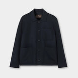 Double Shirt Jacket - Navy