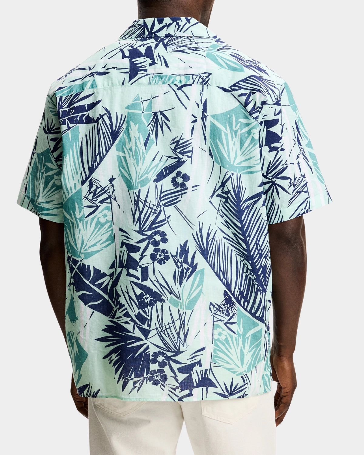 Elio Growe Bay Resort Shirt - Grove Blue L - Hugo Sthlm