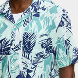 Elio Growe Bay Resort Shirt - Grove Blue L - Hugo Sthlm