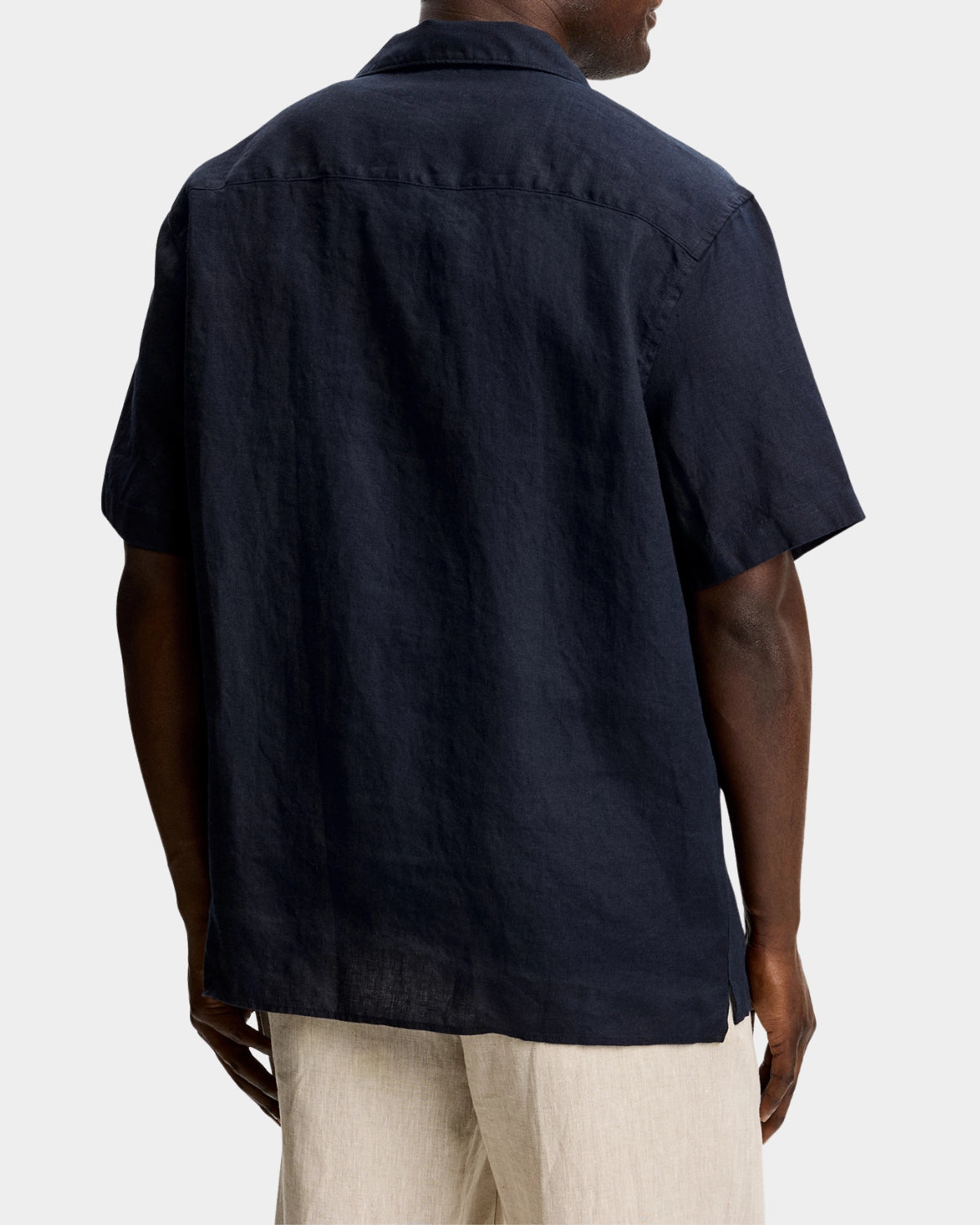 Elio Linen Shirt - JL Navy - Hugo Sthlm