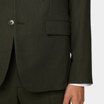 Elton U Active Hopsack Blazer - Forest Green - Hugo Sthlm